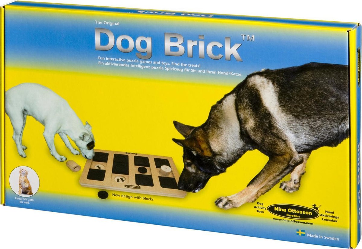 Nina Ottosson Dog Brick Hout