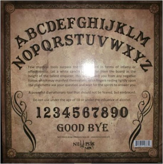 Thumbnail van een extra afbeelding van het spel Ouija spirit bord - Fantasy - Nemesis Now