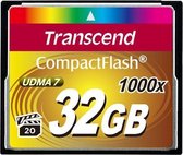 Transcend 400x CompactFlash Card, 32GB flashgeheugen