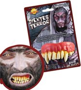 Horror monster gebit/neptanden - Halloween verkleed accessoire voor volwassenen
