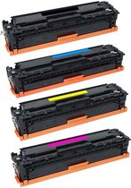 HP Toner Huismerk 410A Set 4 kleuren CF410A, CF411A, CF412A, CF413A