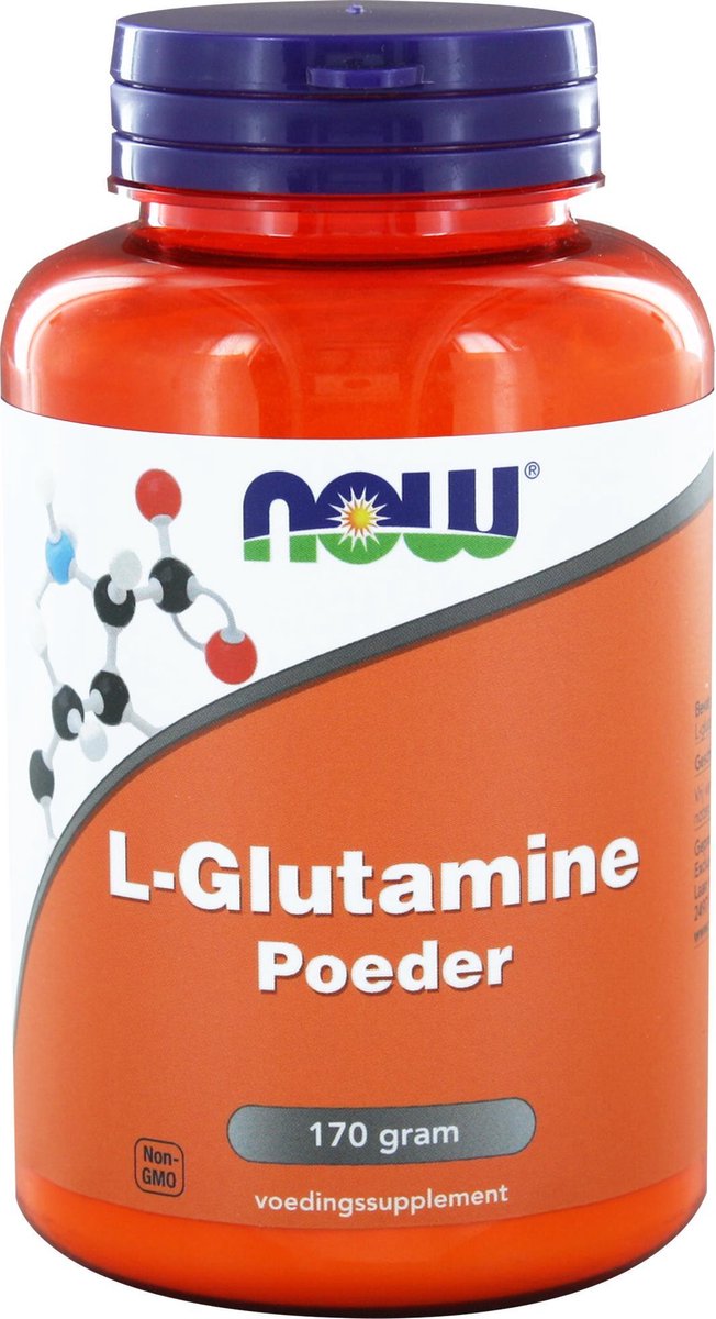 Goedkoopste Now L-Glutamine Poeder - 170 gr