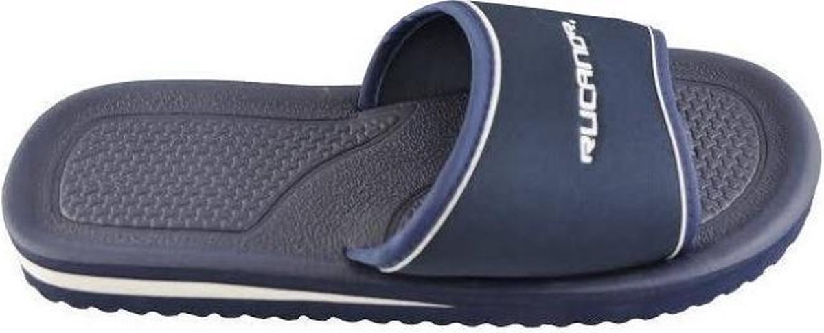Rucanor Santorini Slippers Unisex Maat 37 Navy Wit bol