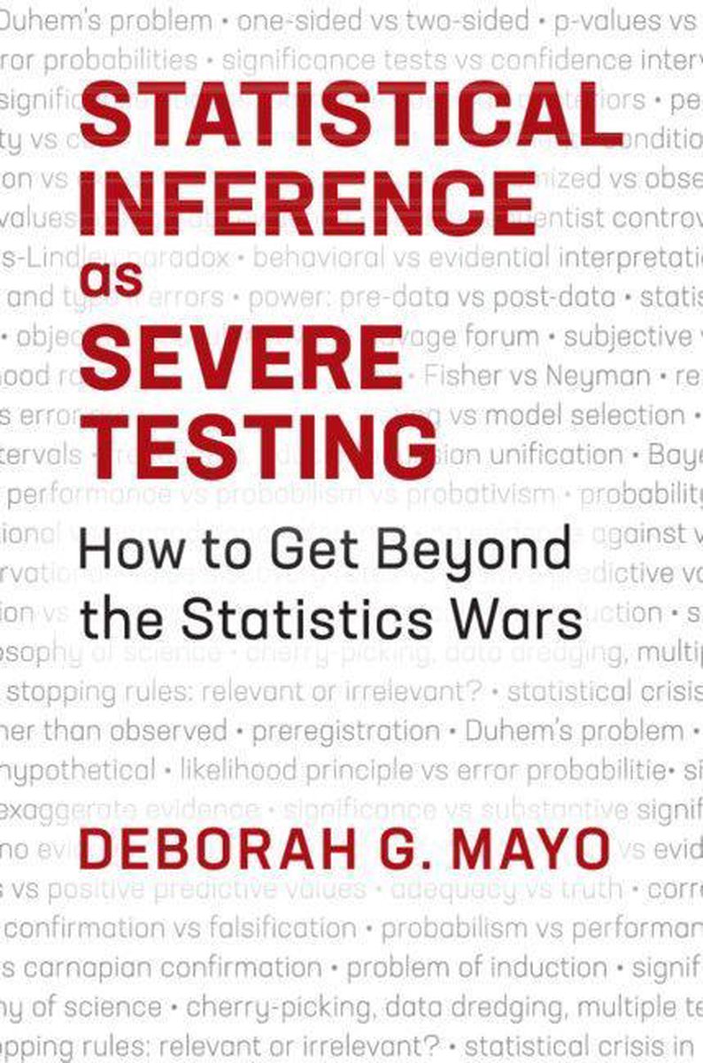 Omslag van Statistical Inference as Severe Testing