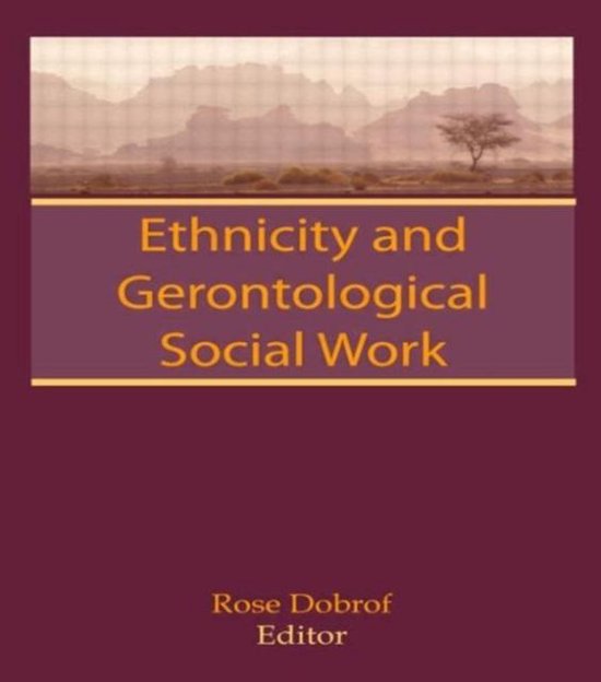 Ethnicity and Gerontological Social Work - cover