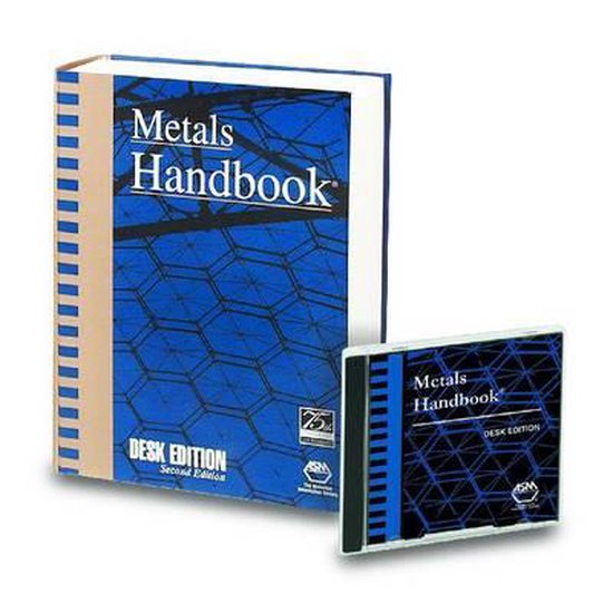 Metals Handbook Desk Edition 2nd Edition 9780871706546 Asm