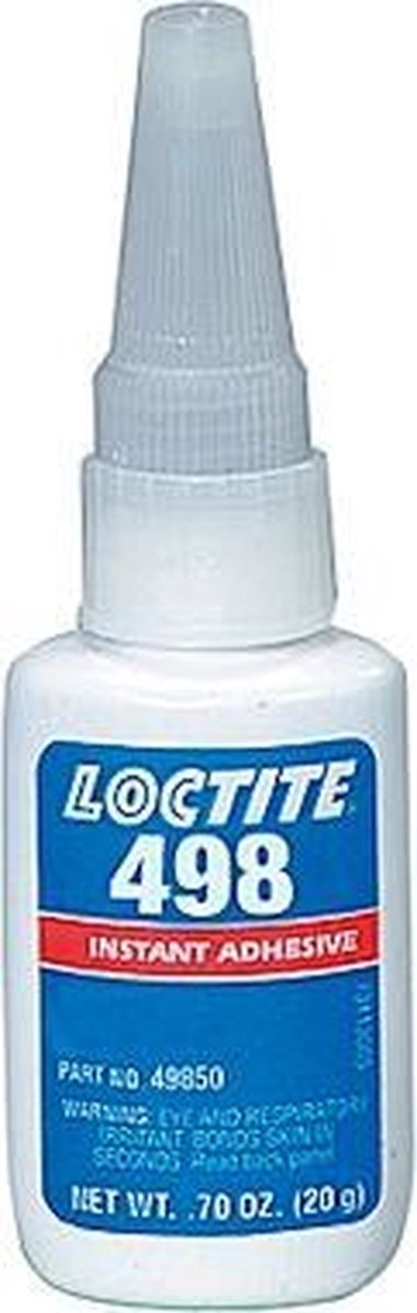Loctite 498 - vloeibare lijm voor algemeen gebruik - (28,3g fles) - 135469