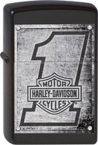 Aansteker Zippo Harley Davidson Metal Wood Planks