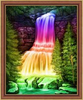 Diamond Painting Rainbow Waterfall 40x50