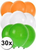 30x Ballonnen in Indische kleuren