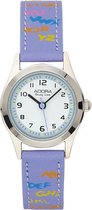 Paarse kinderhorloge met leuke design van het merk Adora-AY4193
