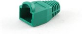 Cablexpert Netwerkplug huls voor RJ45 connectoren - kabel tot 6 mm - 100 stuks / groen