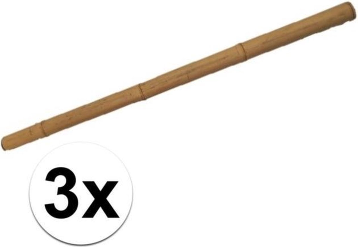 3x Bamboe knutsel stokken 100 cm | bol.com