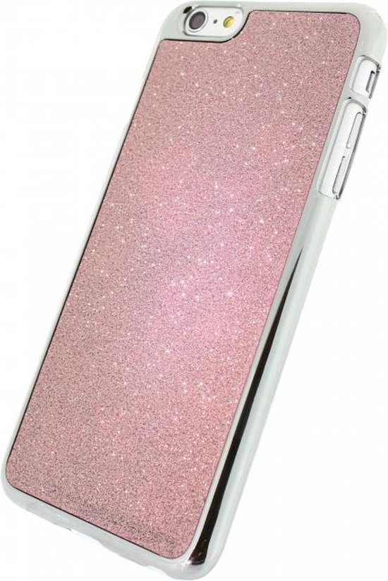 Xccess Glitter Cover Apple iPhone 6 Plus Coral Pink