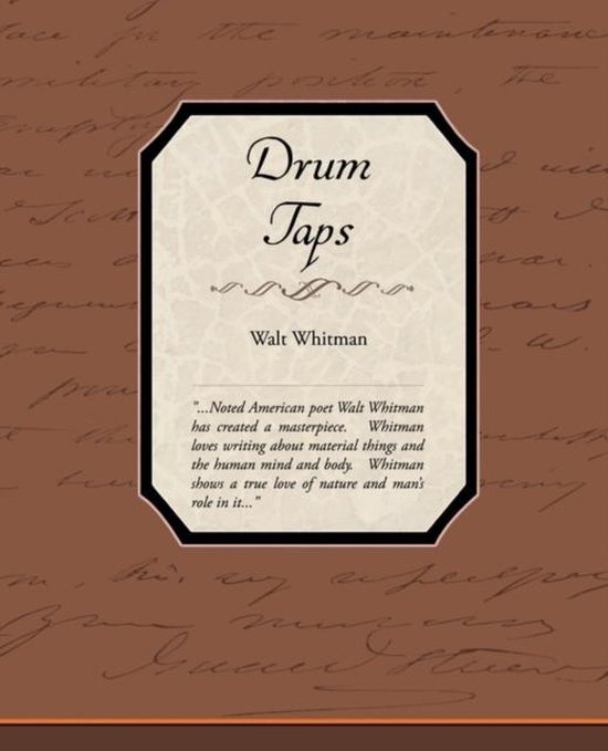 Drum Taps, Walt Whitman 9781438532400 Boeken bol