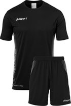 Uhlsport Score Kit SS  Sportshirt performance - Maat 116  - Unisex - zwart/wit
