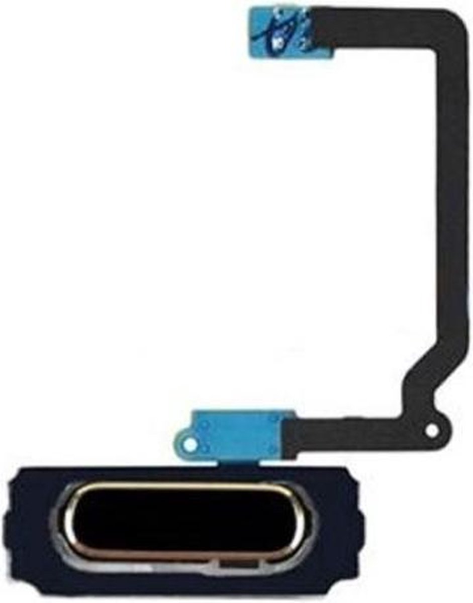 Home button Samsung Galaxy S5 i9600 compleet reparatie onderdeel thuis knop Zwart (black)
