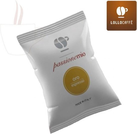 100 Capsule Lollo Caffè A Modo Mio Argento PassioneMio