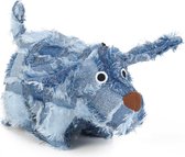 Checky - Hondenspeelgoed - Textiel - Blauw - 22 cm