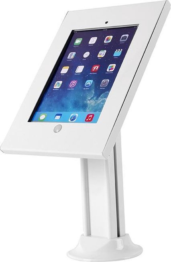 Bloemlezing verhouding Expertise Tablet Steun / Standaard Maclean Stand Anti-diefstal MC-677 Wit iPad  2/3/4/Air/Air2 | bol.com
