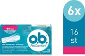 o.b. Tampons ProComfort Mini 16 stuks 6-pack