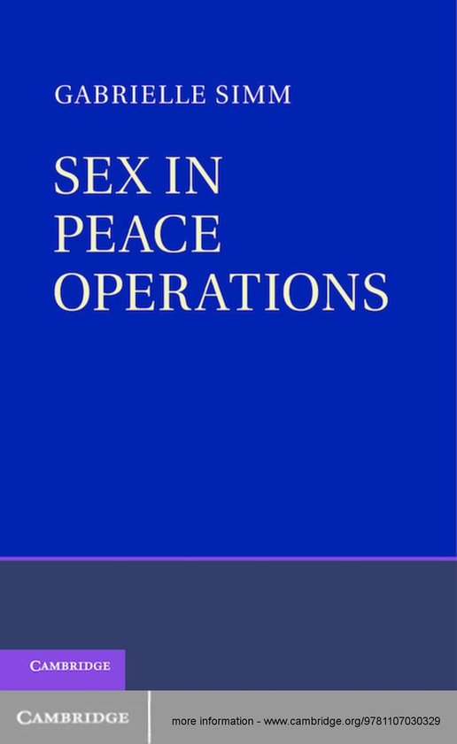 Sex in Peace Operations - cover