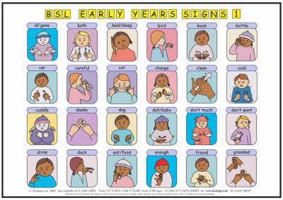 Let's Sign BSL Early Years & Baby Signs