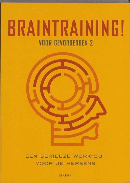 Cover van het boek 'Braintraining - gevorderden 2'