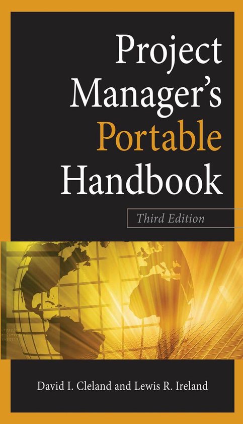 Project Managers Portable Handbook, Third Edition - cover