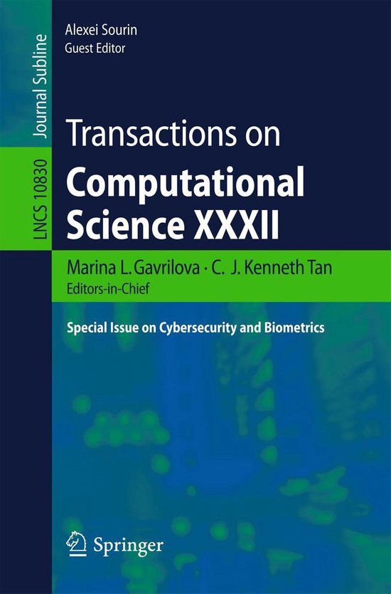 Computer Science (R0) - Transactions on Computational Scienc ... - cover