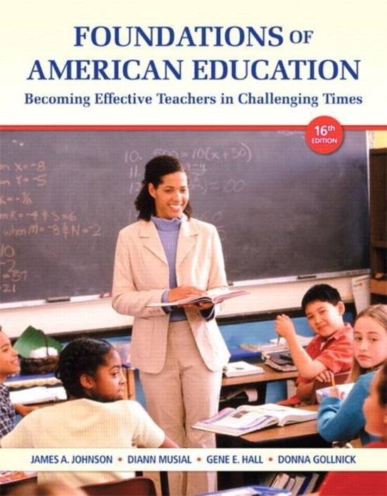 Foundations of American Education - cover