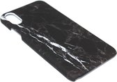 Zwart marmer hoesje kunststof Geschikt voor iPhone XS Max