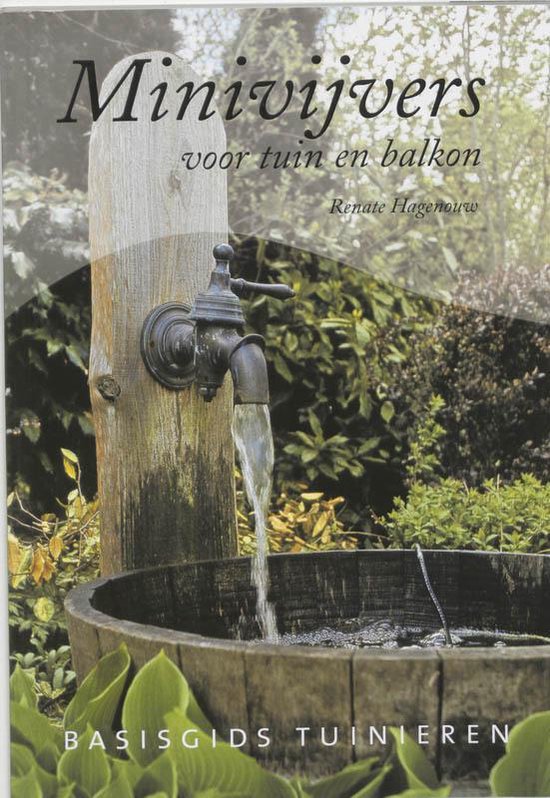 Cover van het boek 'Minivijvers voor tuin en balkon' van Renate Hagenouw