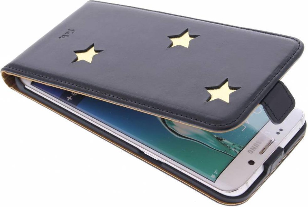 Fab. Gold Reversed Star Flipcase Galaxy S6 Edge Plus