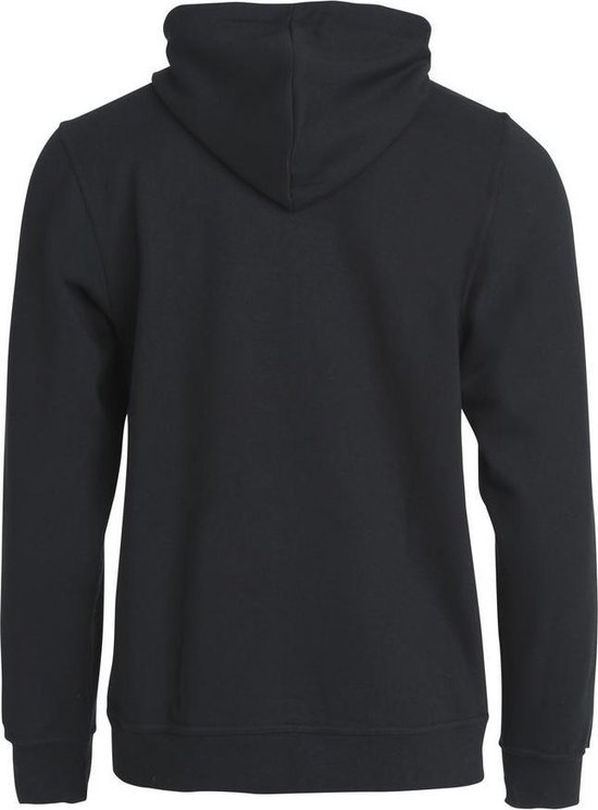 Sweat à capuche Clique Basic full zip Noir taille XXXL