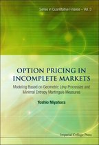 Option Pricing In Incomplete Markets
