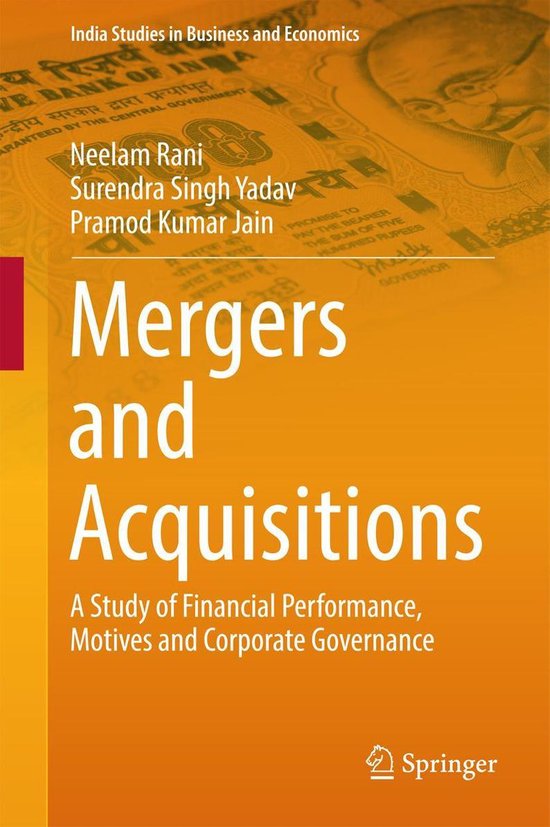 India Studies in Business and Economics - Mergers and Acquis ... - cover