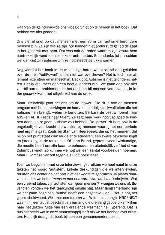 Pagina met tekst, beginnend met 'waaraan de geinterviewde ons doel niet op te nemen in het boek.'.