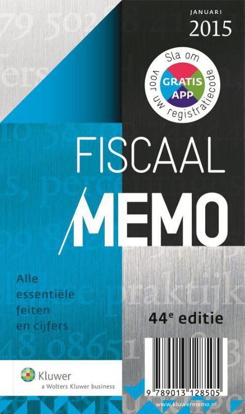 Fiscaal memo Januari 2015 - cover