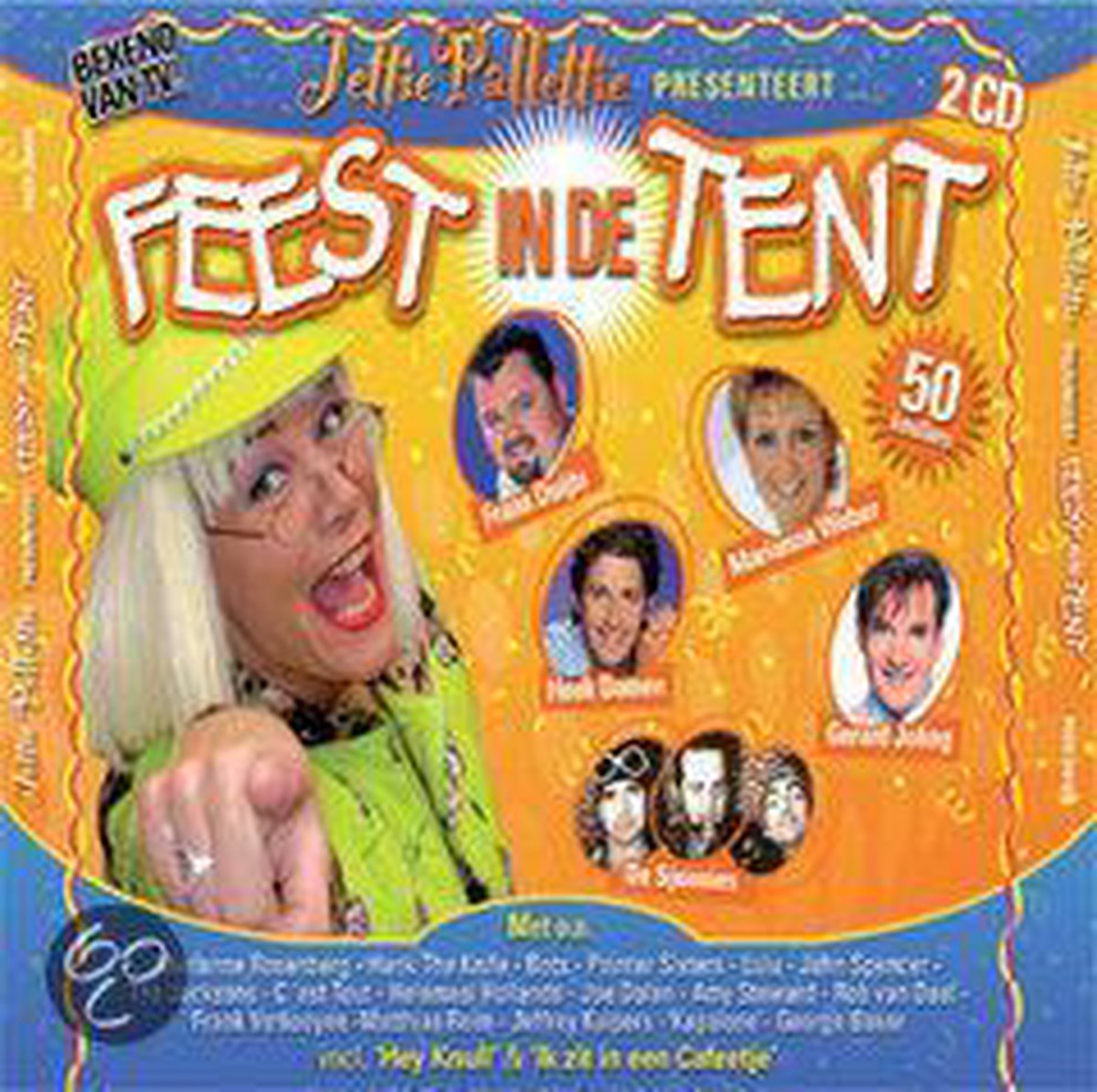 Jettie Pallettie Presenteert Feest In De Tent 2009, Various CD (album) Muziek