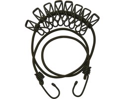 Fosco Campingwaslijn - Elastiek - 111 cm