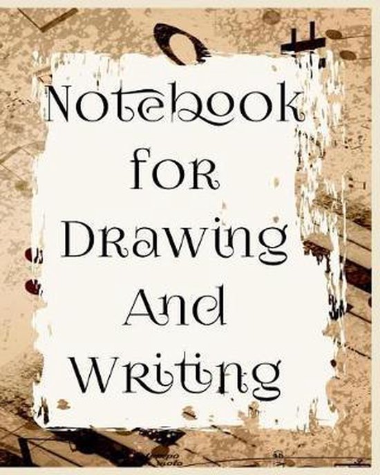Notebook for Drawing and Writing, Dartan Creations+ 9781546828389