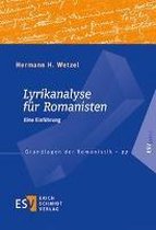Lyrikanalyse für Romanisten
