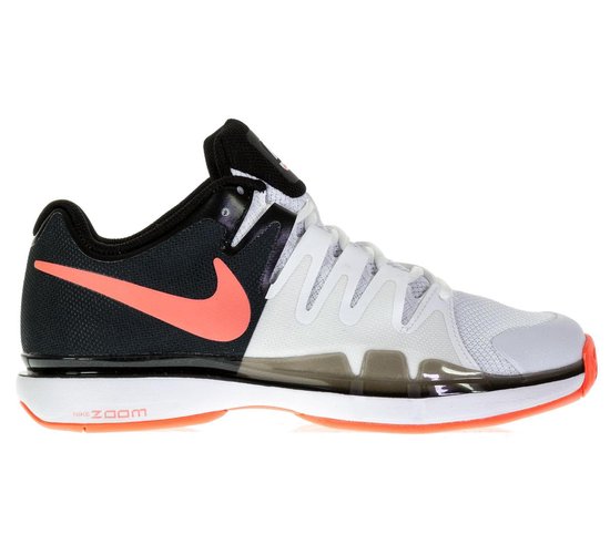 De onze mei Prestatie Nike Air Zoom Vapor 9.5 Tennisschoenen - Maat 38 - Vrouwen -  wit/zwart/oranje | bol.com
