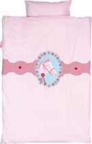 Taftan - Dekbedovertrek paard - 100 x 135 cm - roze