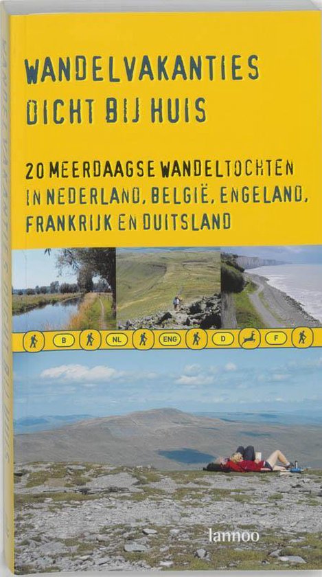 Cover van het boek 'Wandelvakanties dicht bij huis'