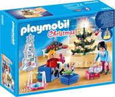 PLAYMOBIL Woonkamer in kerststijl - 9495