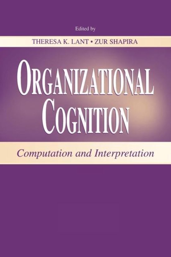 Organizational Cognition - cover