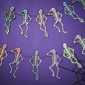 Ginger Ray - Ginger Ray - Slinger Skeletten 1,5 Meter - Halloween - Halloween Decoratie - Halloween Versiering