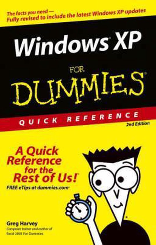 Windows XP For Dummies Quick Reference - cover